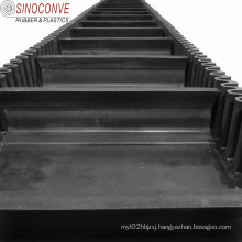 Vertical Corrugated wall stand wave conveyor belt